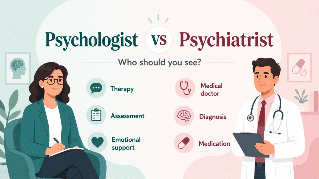 Psychologist vs Psychiatrist: Who Should You See and Why