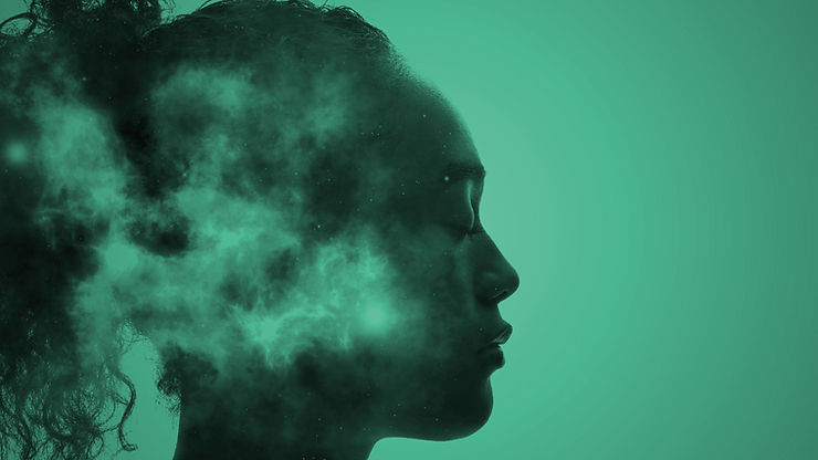 Abstract profile of an adult symbolising autism spectrum disorder (ASD) assessment and mental health support
